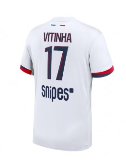 Paris Saint-Germain Vitinha #17 Replika Borta Kläder 2025-26 Kortärmad